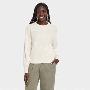 Perfect Cream Knit Sweater